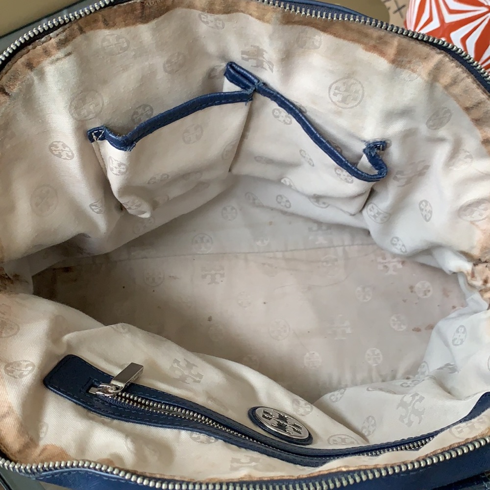 TORY BURCH HANDBAG - PARISIAN BLUE - Picture 5 of 8